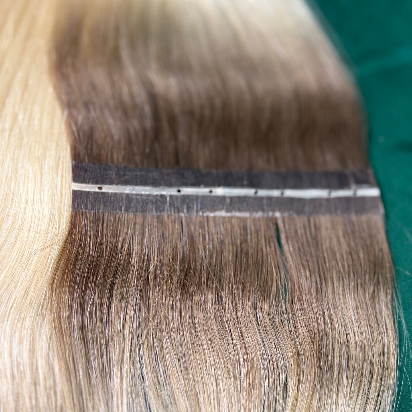 Extensii Par Natural Butterfly Ombre Saten Blond