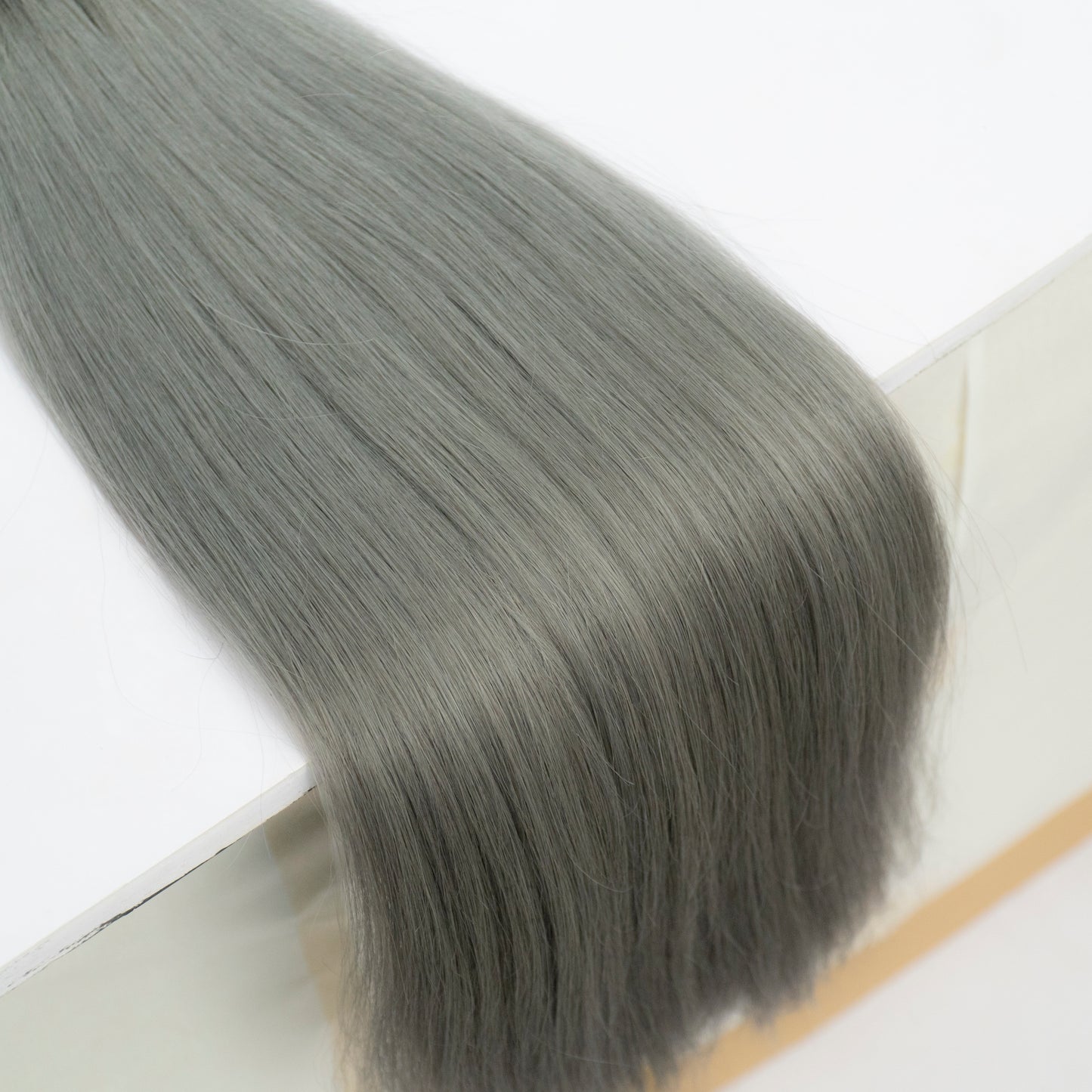 Extensii Tape On Par Natural Rusesc Ombre Negru Grey