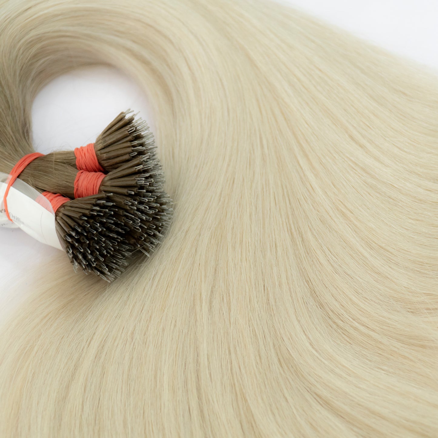 Extensii Nanoring Par Rusesc Ombre Saten Deschis Blond