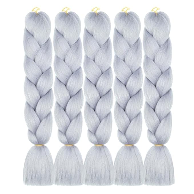 Extensii Pentru Impletituri Grey Deschis
