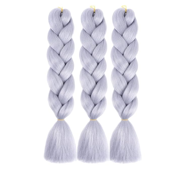 Extensii Pentru Impletituri Grey Deschis