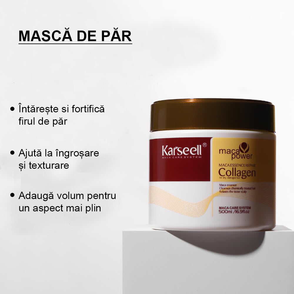 Karseell - Masca de tratament cu colagen pentru păr 500 ML