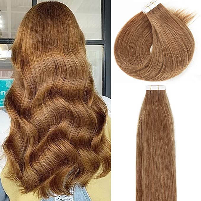 Extensii cu Banda Balayage Blond Deschis Blond Aluna Inchis #8