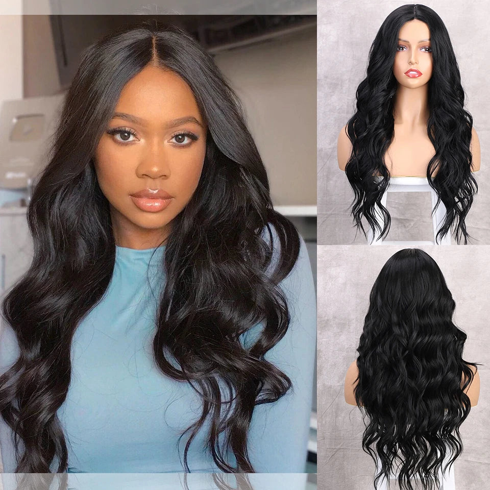 Peruca Par Sintetic Brunet #1