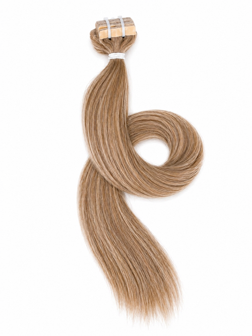 Extensii Tape On Par Natural Rusesc Blond Aluna