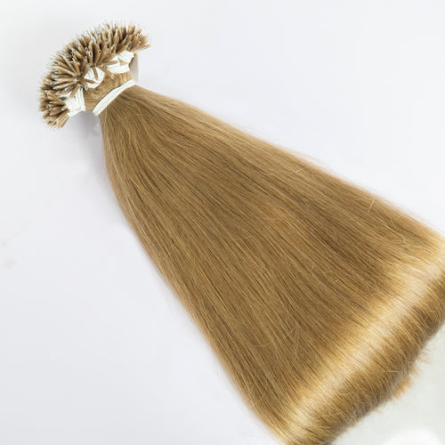 Extensii Nanoring Păr Rusesc Blond Inchis
