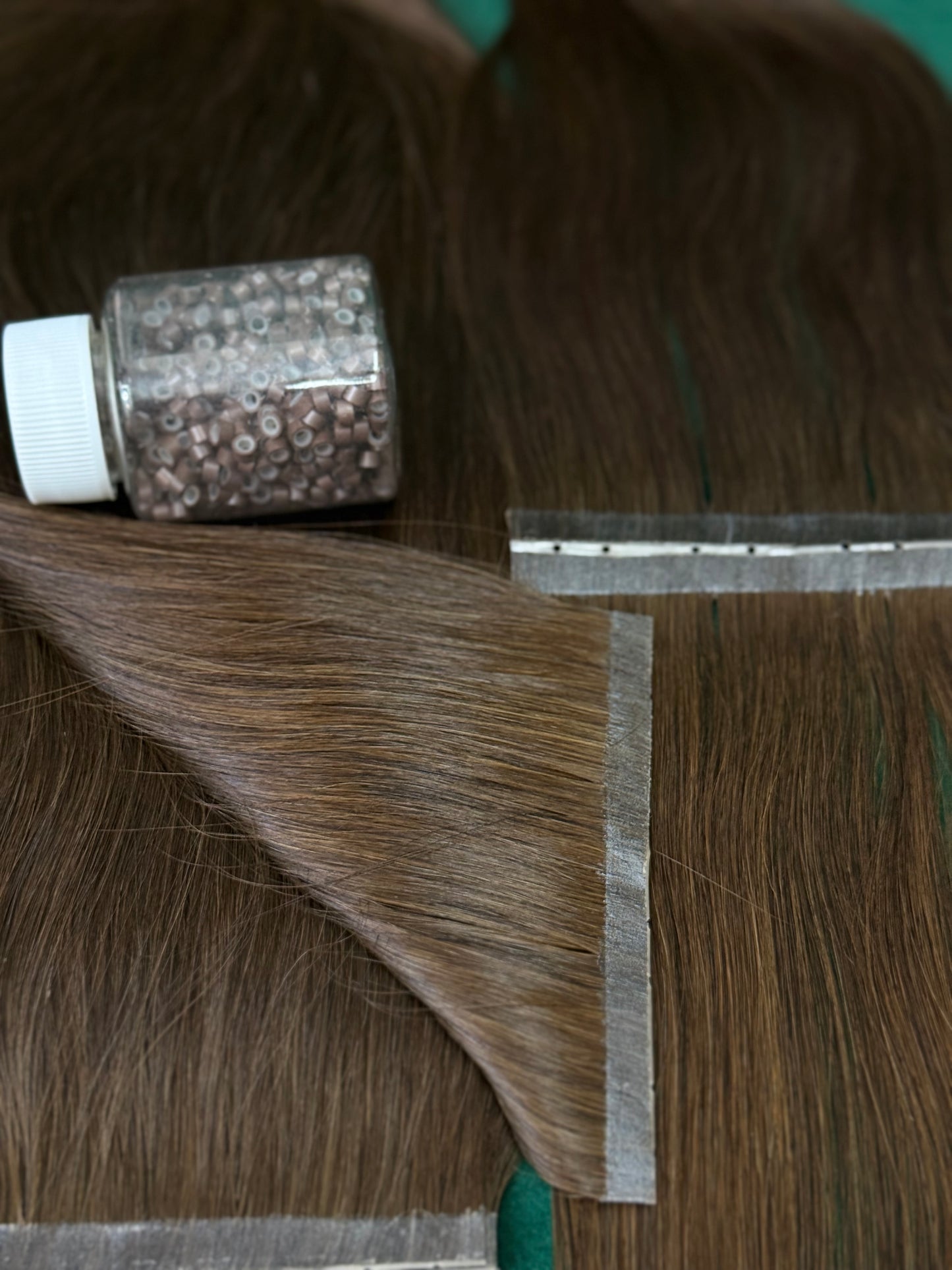 Extensii Par Natural Butterfly Saten Ciocolatiu