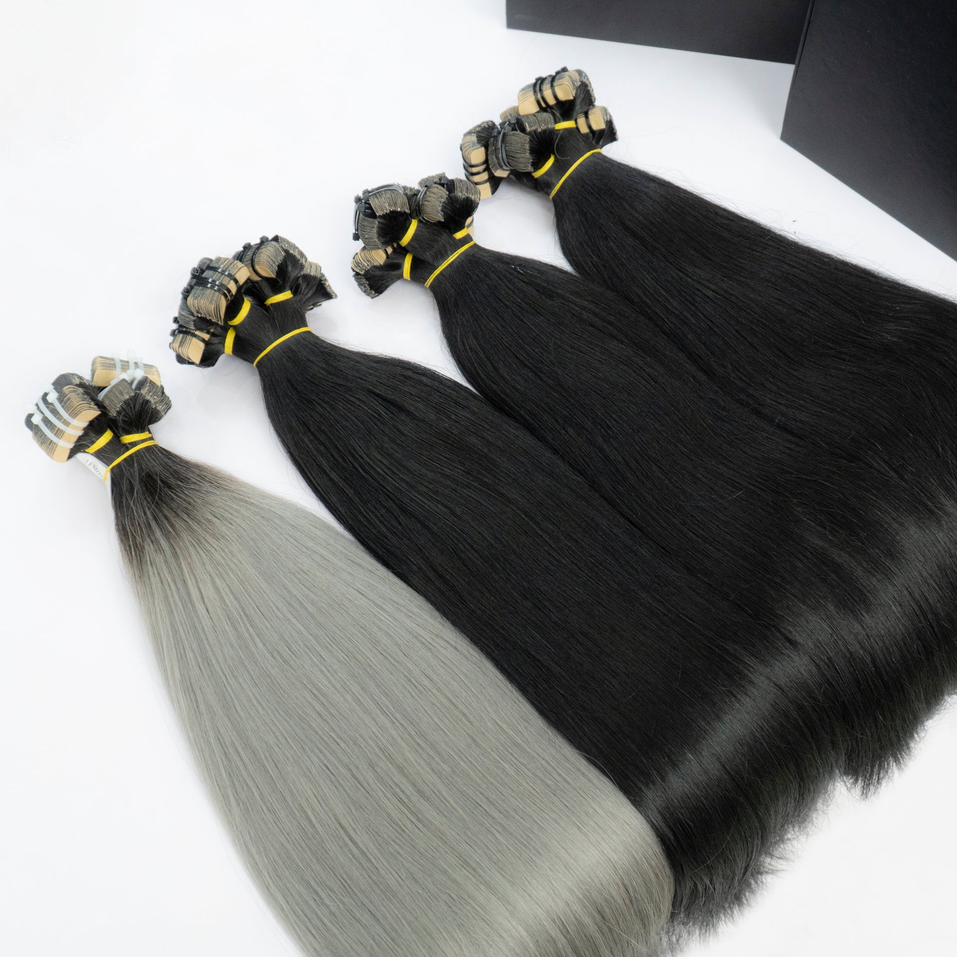 Extensii Tape On Par Natural Rusesc Brunet #1