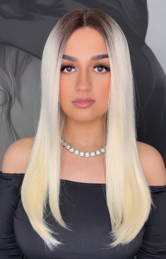 Peruca cu Dantela  Erika Ombre  NT8/613B