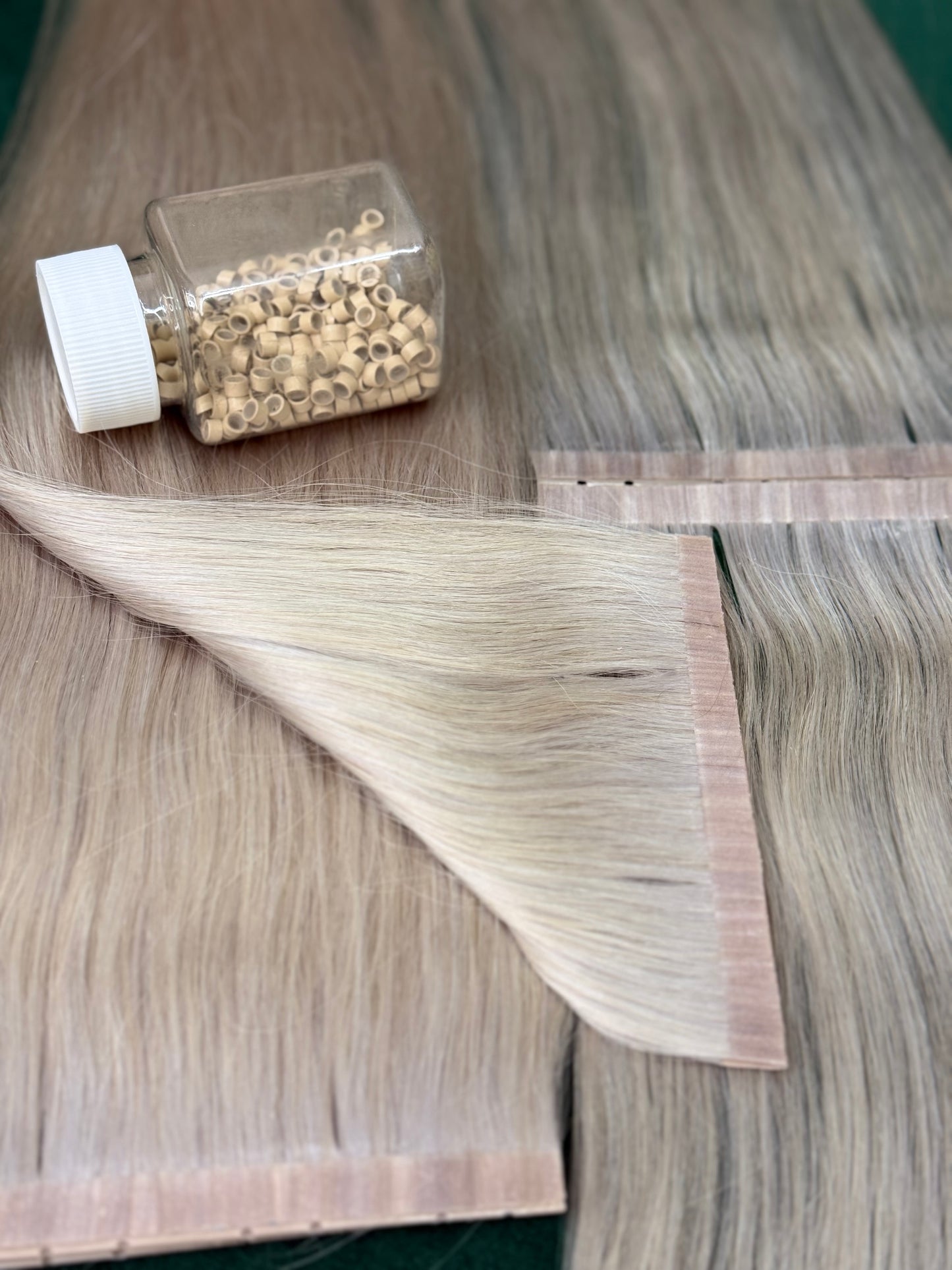 Extensii Par Natural Butterfly Blond Grey