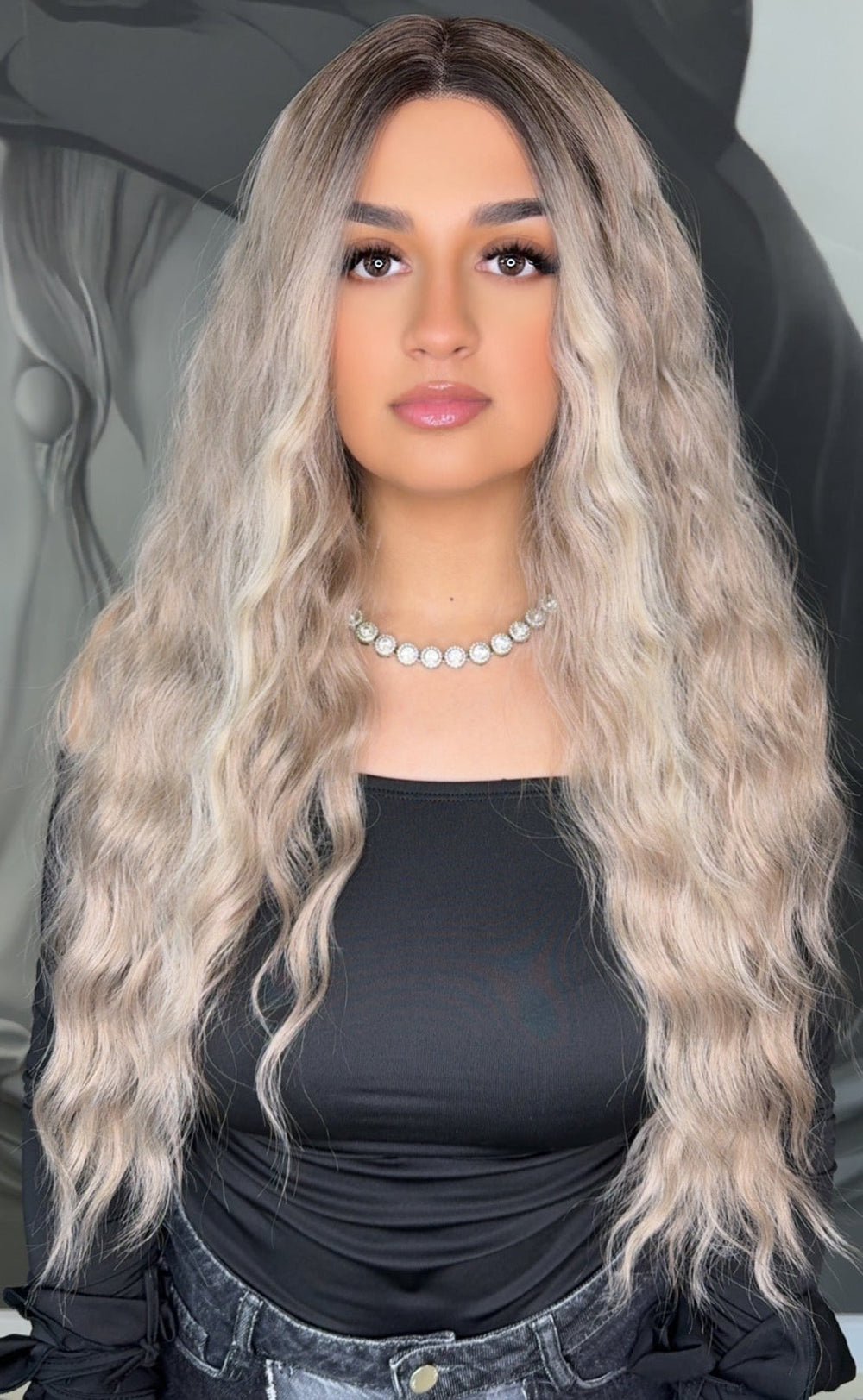 Peruca cu Dantela Darleen J61147