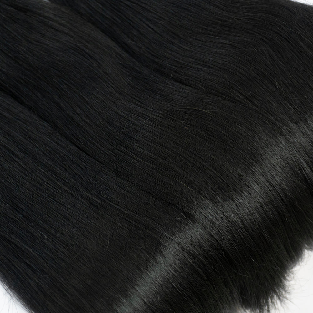 Extensii Tape On Par Natural Rusesc Brunet #1