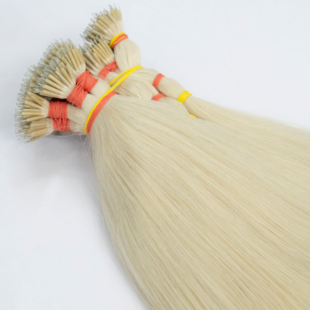 Extensii Nanoring Blond Par Rusesc