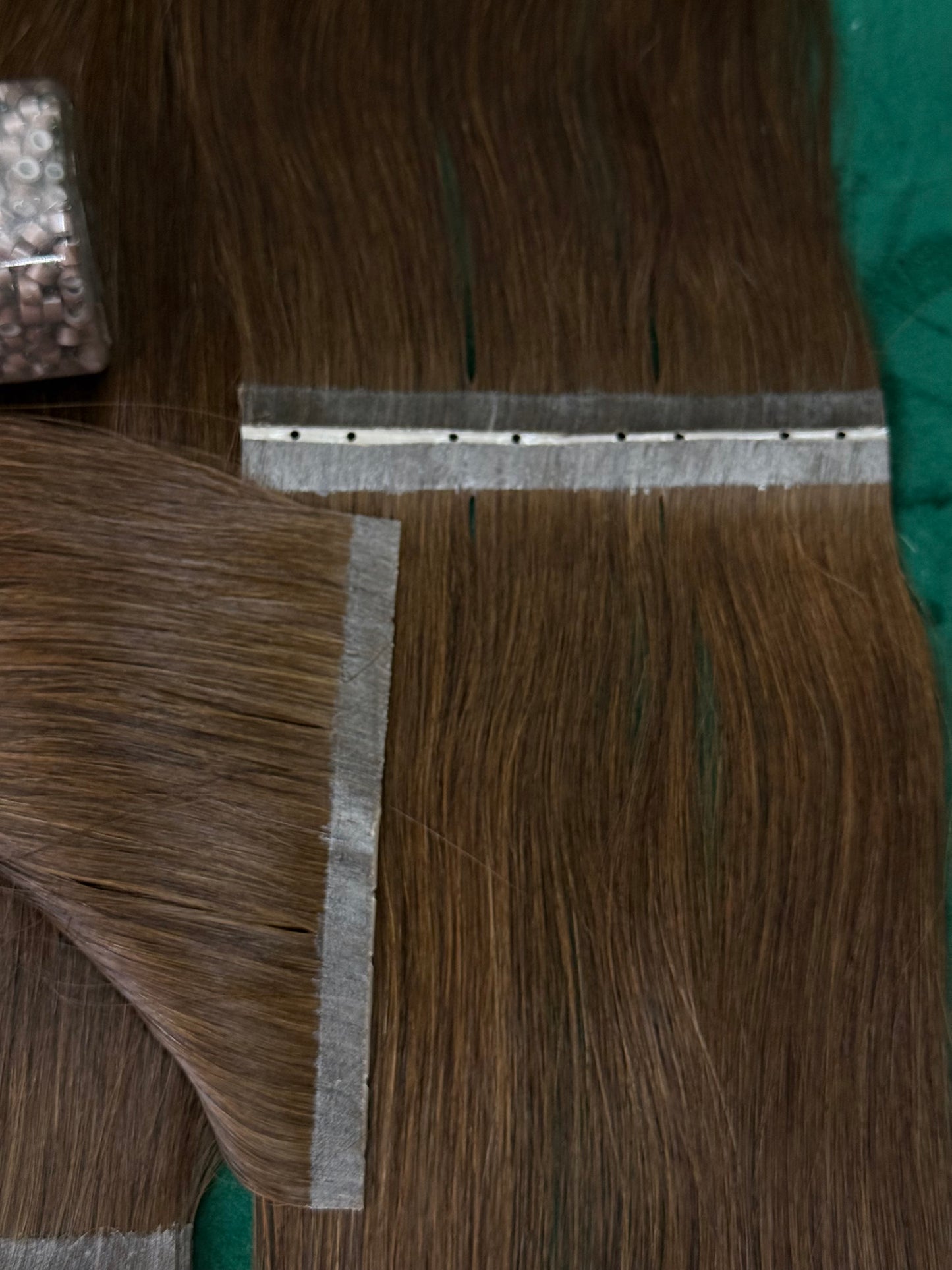 Extensii Par Natural Butterfly Saten Ciocolatiu