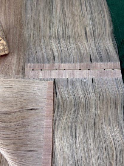 Extensii Par Natural Butterfly Blond Grey