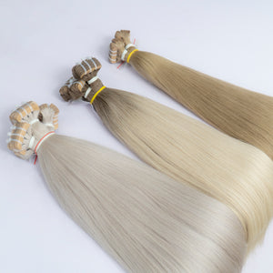 Extensii Tape On Par Natural Rusesc Blond Miere
