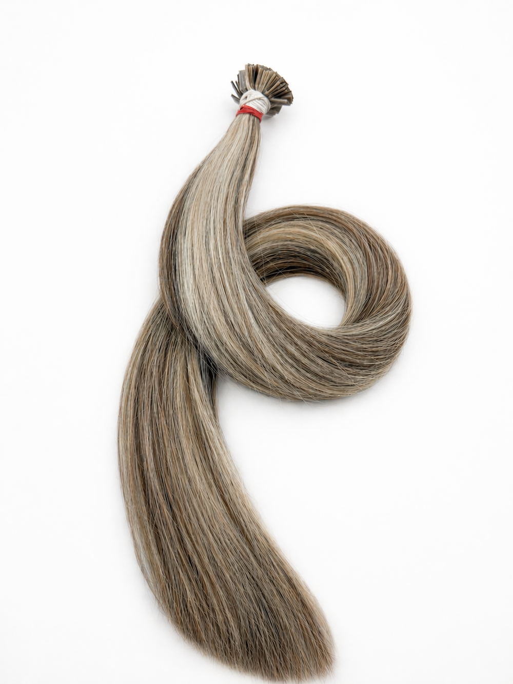 Extensii Cheratina Păr Rusesc Balayage Saten Blond Deschis