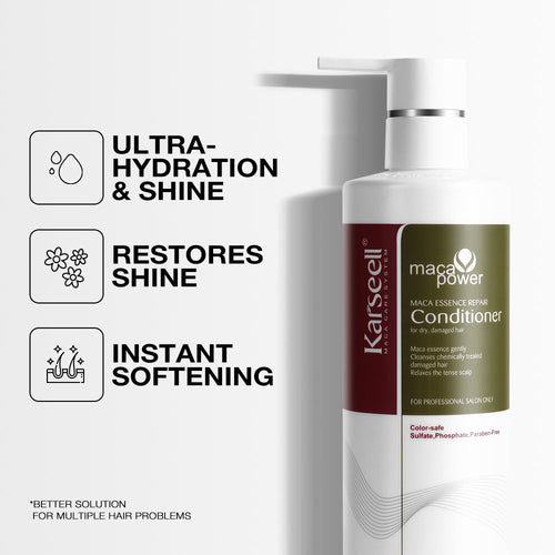 Balsam cu ulei de argan pentru restaurare profundă, extract din plante, 500 ml