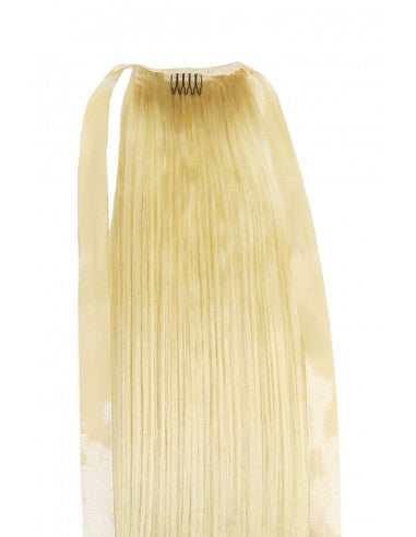 Coada din Par Natural Blond Auriu #22